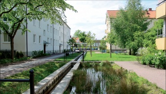 L'écoquartier d'Augustenborg, à Malmö, en Suède.