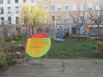 Jardin partagé Lyon 2