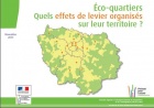 éco-quartiers et effets leviers DRIEA