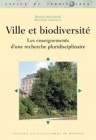 ville et biodiversité